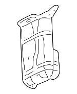 22642642 - Emission System: Vapor Canister Shield for Chevrolet: Classic, Malibu | Oldsmobile: Alero, Cutlass | Pontiac: Grand Am Image