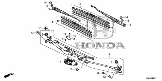 Front Windshield Wiper for 2015 Honda Civic #0