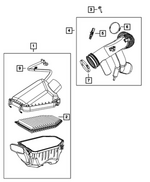 6510268AA - Fuel: Clamp for Dodge: Durango | Jeep: Grand Cherokee, Wrangler, Wrangler JK Image