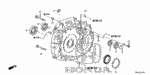 211015T0000 - Transmission - Automatic: PLATE C, PULLEY BEARING for Honda Image