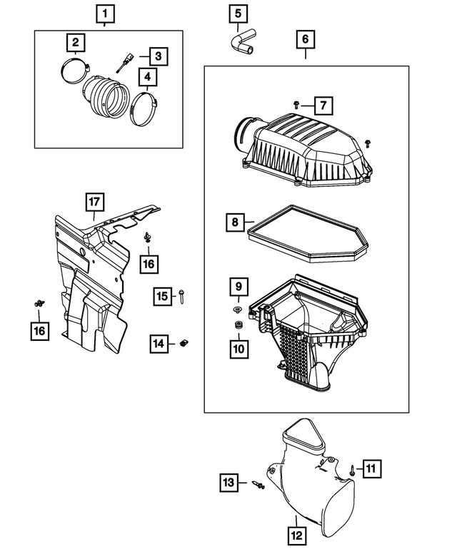 5037566AA - Fuel: Hose Clamp Clamp for Mopar Image