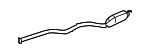 2114902835 - Exhaust: Muffler &amp; Pipe for Mercedes-Benz Image