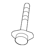 WHT007096 - Suspension: Track Bar Adjust Bolt for Audi Image image