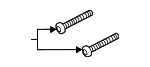 80A512182 - Suspension: Stone Guard Bolt for Audi Image image