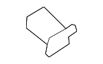 155400061 - Body: Windshield Pillar Trim Clip for Nissan Image