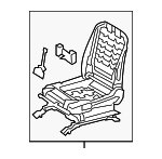 711100E160 - Body: Seat Frame for Toyota Image image