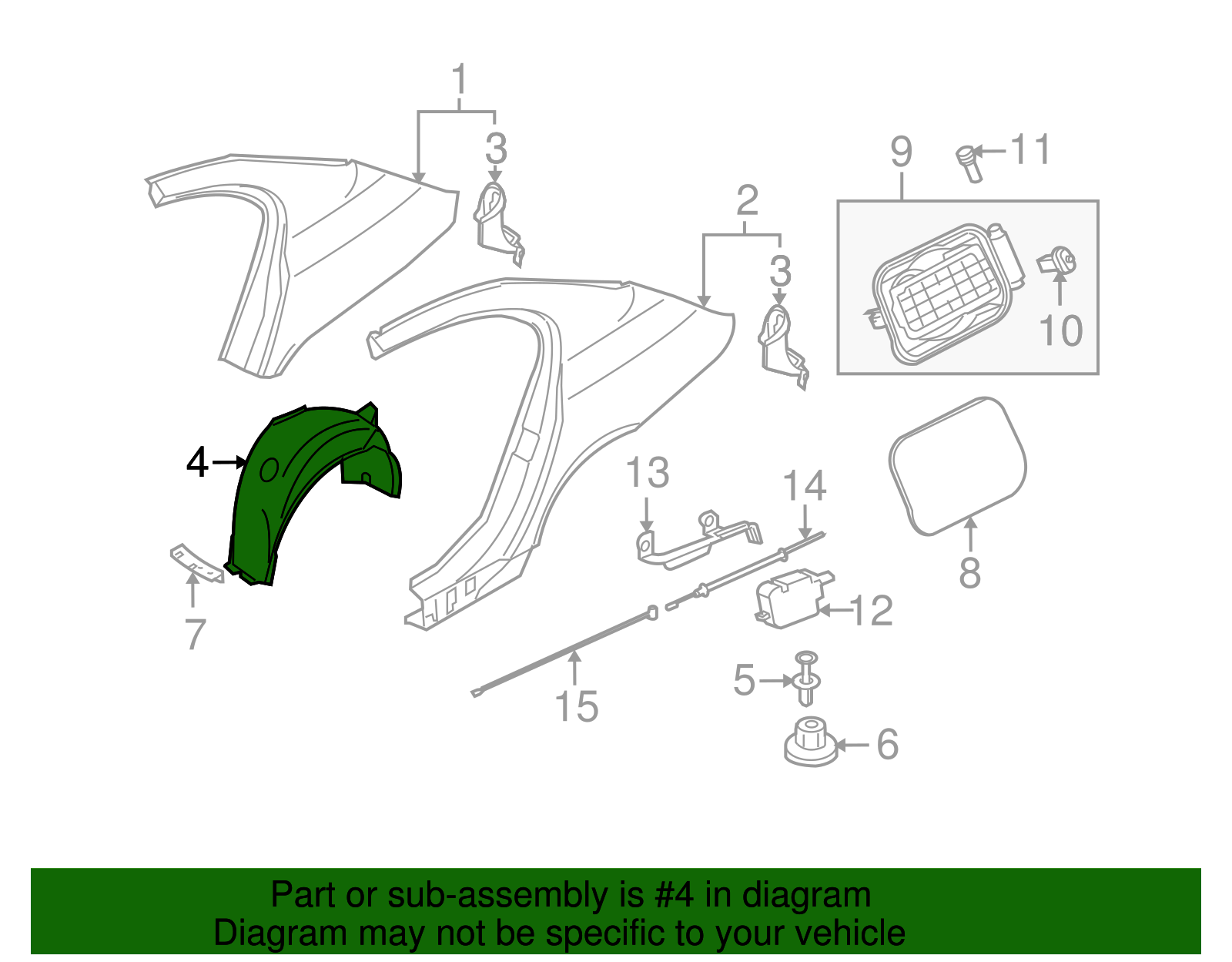 Splash Shield - BMW (51717033752)