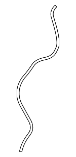 11657796857 - Engine: Vacuum Hose for BMW: 328d, 328d xDrive, 535d, 535d xDrive, 540d xDrive, 740Ld xDrive, X3, X5 Image