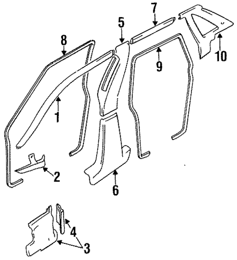 Interior Trim for 1994 Jaguar Vanden Plas #0