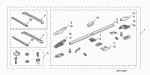 8L04SHJ10001 - Accessory Components: BAR ASSY., FR. for Honda Image