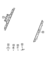 68631564AC - Frame, Bumper and Fascia: Under-Body Skid Plate for Mopar Image