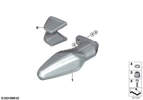 Turn Signals, Rear for 2025 BMW-Motorrad R 12 #1