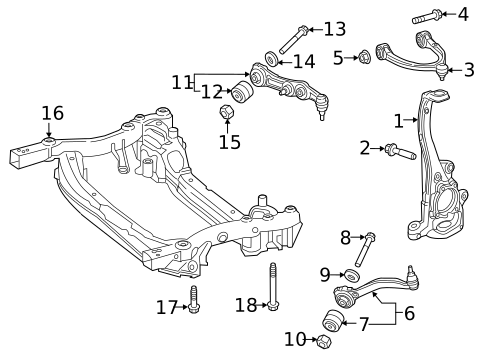 Suspension Components for 2020 Mercedes-Benz E 450 #7