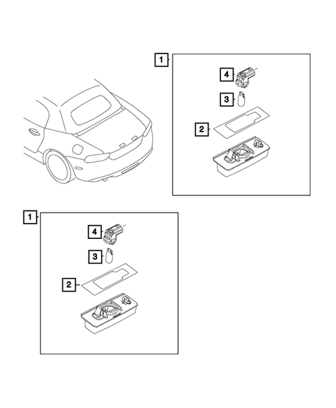 Lamps-Interior and Exterior for 2018 Fiat 124 Spider #5