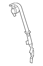 19151107 - Electrical: Center Seat Belt for Cadillac: Escalade, Escalade ESV | Chevrolet: Suburban 1500, Suburban 2500, Tahoe | GMC: Yukon, Yukon XL 1500, Yukon XL 2500 Image