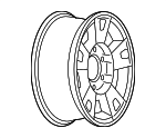 8095939880 - Suspension: Spare Wheel for Isuzu Image
