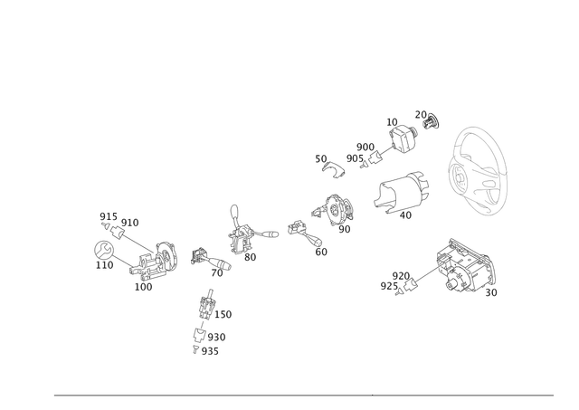 1644620123 - Special Equipment: Cap for Mercedes-Benz: GL320, GL550, ML320, ML350, ML450, ML500, ML550, ML63 AMG, R320, R350, R500 Image image