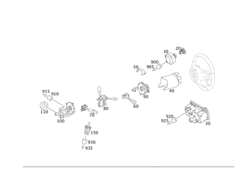 Switch for 2011 Mercedes-Benz ML450 #0
