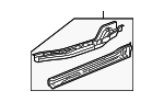 65110SZNA00ZZ - Body: Floor Side Rail for Acura: ZDX Image