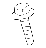 91651A0616 - Electrical: Actuator Bolt for Toyota: Land Cruiser Image