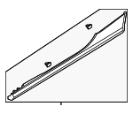 8T0853855AGRU - Body: Rocker Molding for Audi: RS5 Image