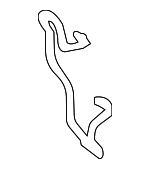 26232SJ000 - : Disc Brake Anti-Rattle Clip for Subaru: Crosstrek, Forester, Impreza, Legacy, Outback, WRX Image