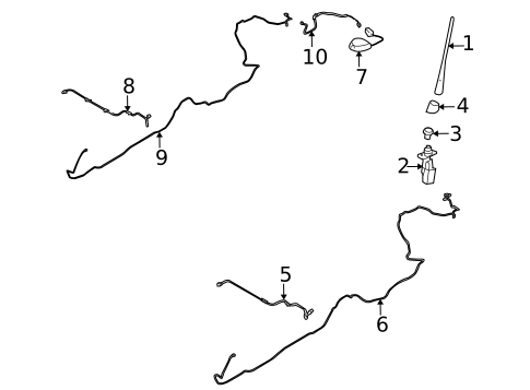 Antenna & Radio for 2012 Ford Mustang #0