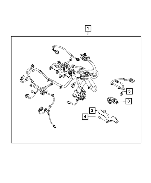 Wiring-Powertrain for 2020 Jeep Renegade #0