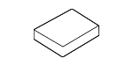 16115A3B061 - Fuel System: Fuel Tank Pad for BMW Image
