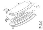 54377234703 - Bodywork: Folding Top Compartment Lid,Prime-Coated for BMW Image