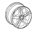 80A601025BL - : Wheel, Alloy for Audi: Q5, Q5 PHEV, Q5 Sportback, SQ5, SQ5 Sportback Image