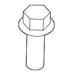 6105152AA - : Canister Hose Screw for Dodge: Nitro | Jeep: Wrangler, Wrangler JK Image