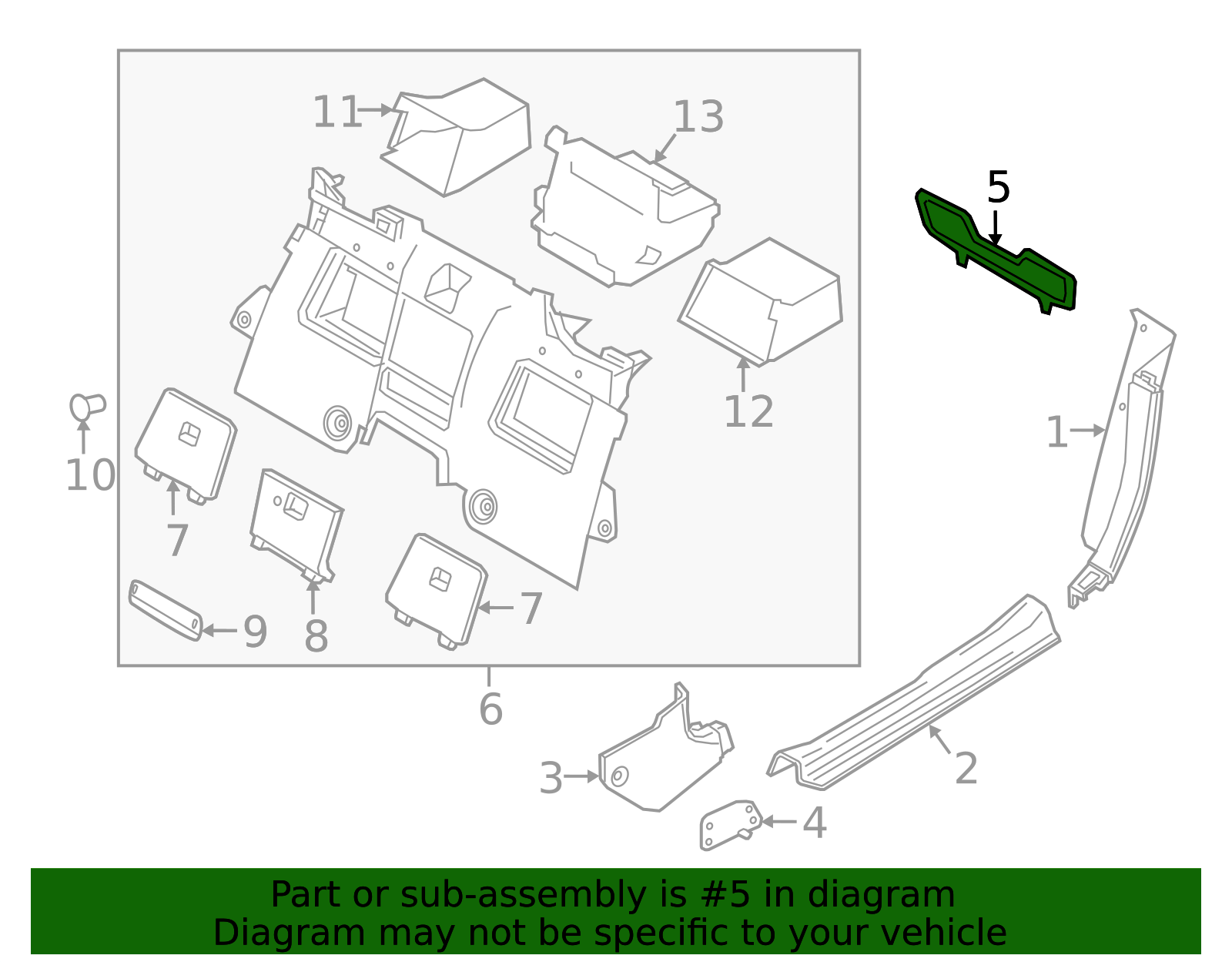 N243-68-3X0B-02 - Air Deflector - 2016-2025 Mazda MX-5 Miata