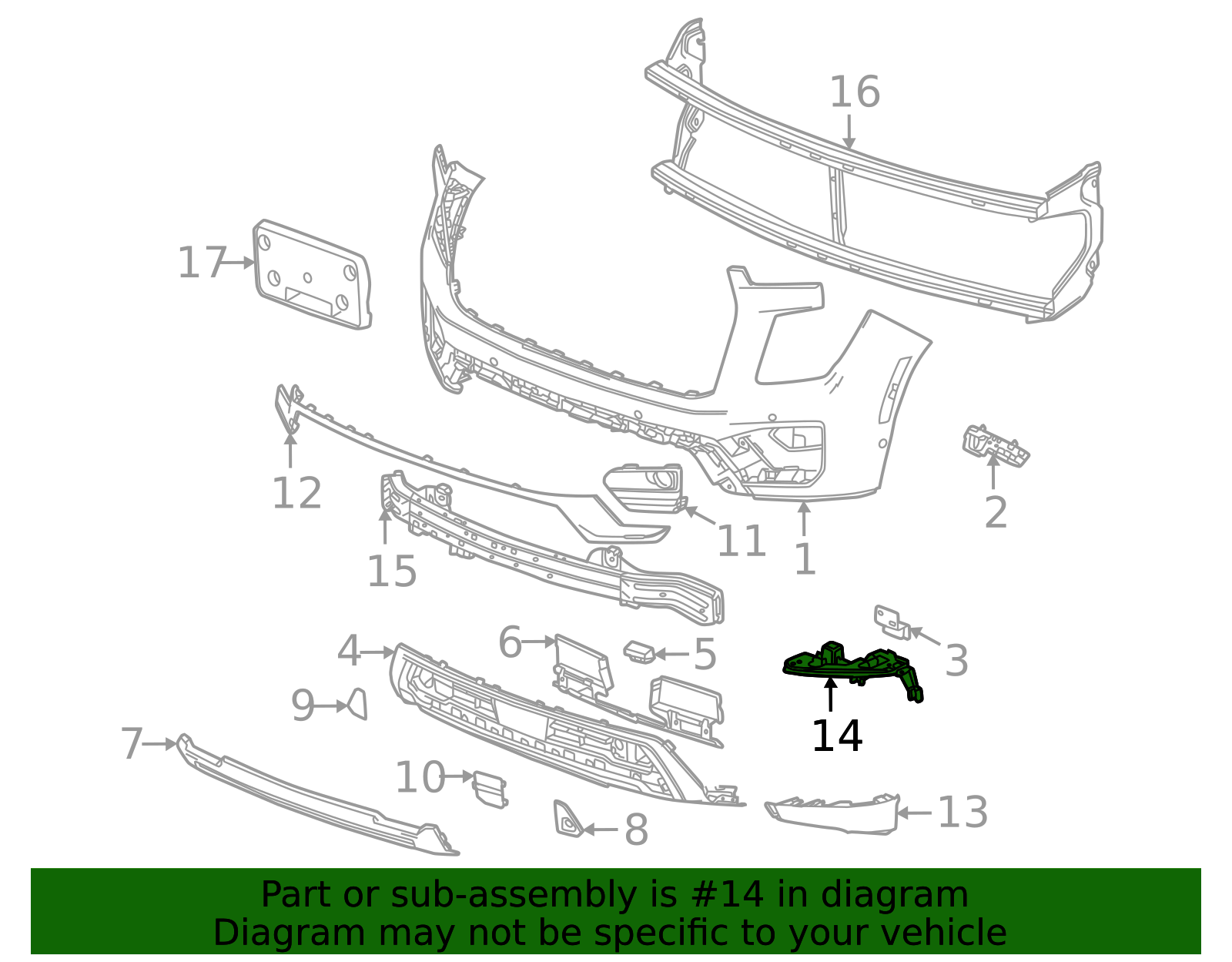 2025-2026 GMC Outer Reinforced 85548934 GM | GMPartsDirect.com