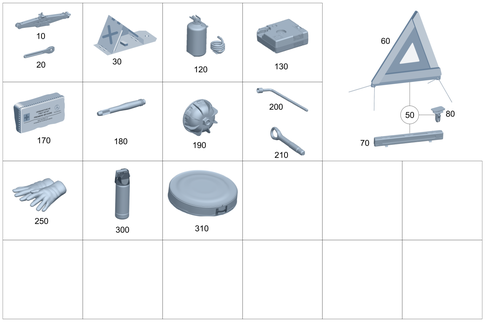 Tools and Accessories for 1996 Mercedes-Benz E300 #0