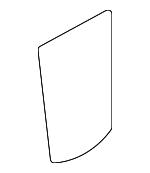 68544494AB - Body: Glass Run Pad for Jeep: Grand Wagoneer, Grand Wagoneer L, Wagoneer, Wagoneer L Image