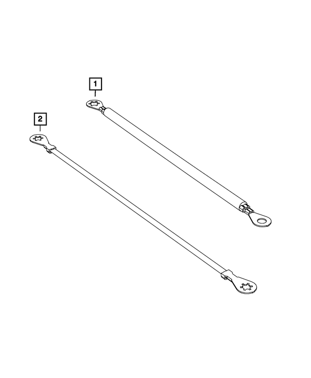 5091062AB - Electrical: Ground Strap for Mopar Image