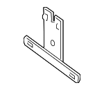 3738921 - Body: License Plate Bracket for Dodge: D100, D150, D250, D350, Ram 1500, Ram 2500, Ram 3500, W100, W150, W250, W350 Image