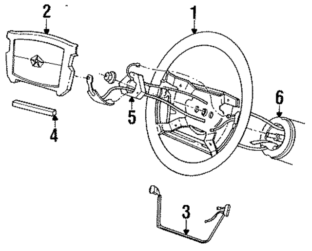 4470952 - Electrical: Clock Spring for Mopar Image