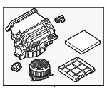 LR036366 - : Blower Assembly for Land Rover: Range Rover Image