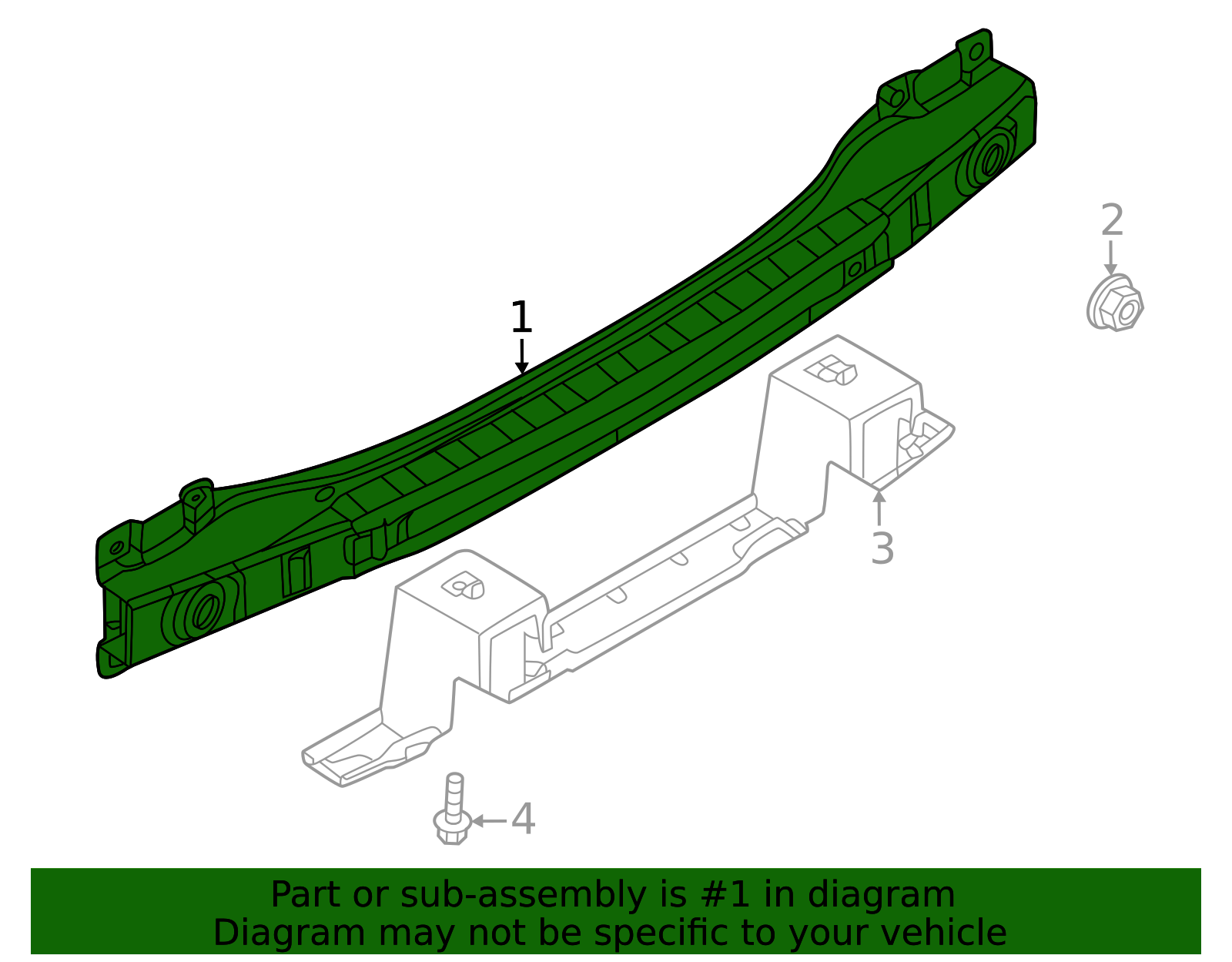VA40-50-260 - Impact Bar - 2023-2025 Mazda CX-50 | Mazda Swag
