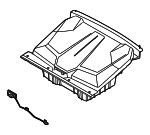 86710CV100 - Body: Compartment Box for Kia: EV6 Image