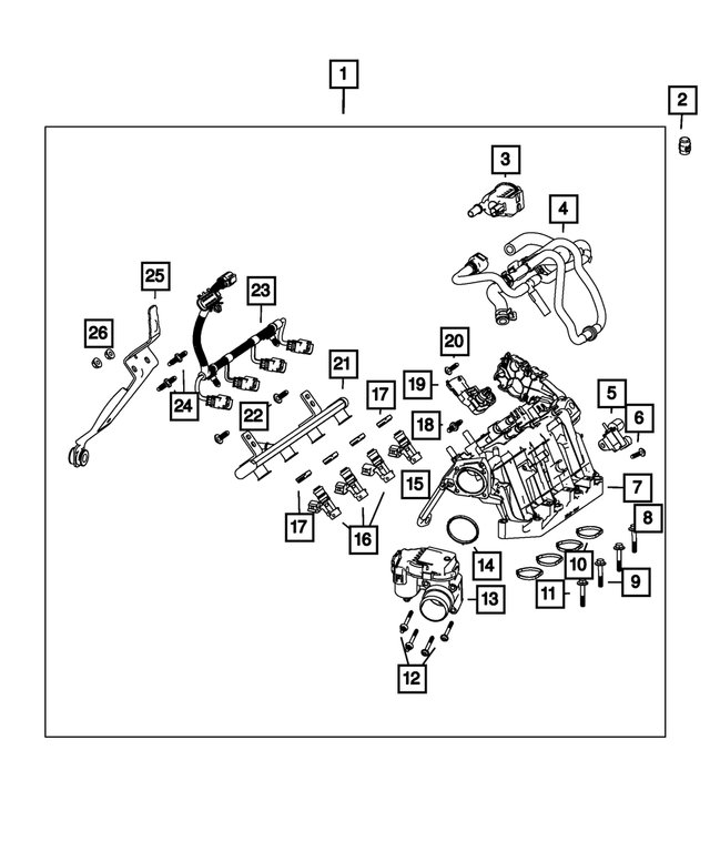 6509634AA - : Double Ended Stud for Mopar Image