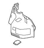 6472206380C2 - Body: Trunk Side Trim for Toyota Image