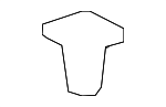 647790R010 - Body: Trunk Side Trim Grommet for Toyota Image
