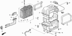 80272SF4000 - Body/Air Conditioning: GROMMET, DRAIN HOSE for Honda Image