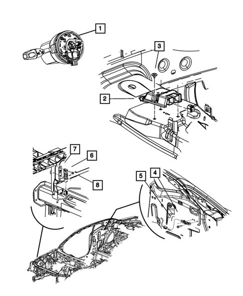 Air  Bags for 2009 Dodge Challenger #1