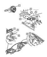 6504341 - Restraints: Tapping Screw for Mopar Image