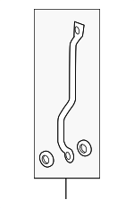 99656123000 - Body: Push Rod for Porsche: 911 Image