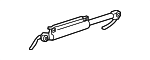 99756194502 - Body: Hydraulic Cylinder for Porsche: 911 Image
